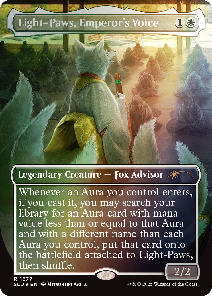Light-Paws, Emperor's Voice (Rainbow Foil) [SLD - 1877]