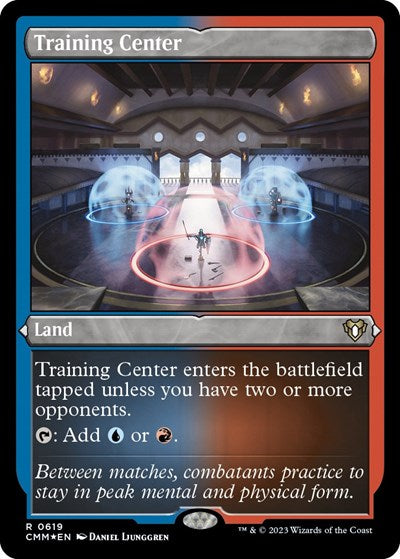 Training Center (Foil Etched) (Commander Masters) Light Play Foil