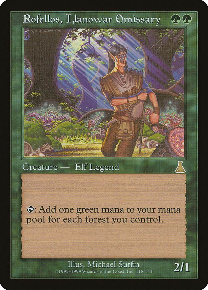Rofellos, Llanowar Emissary [UDS - 118]