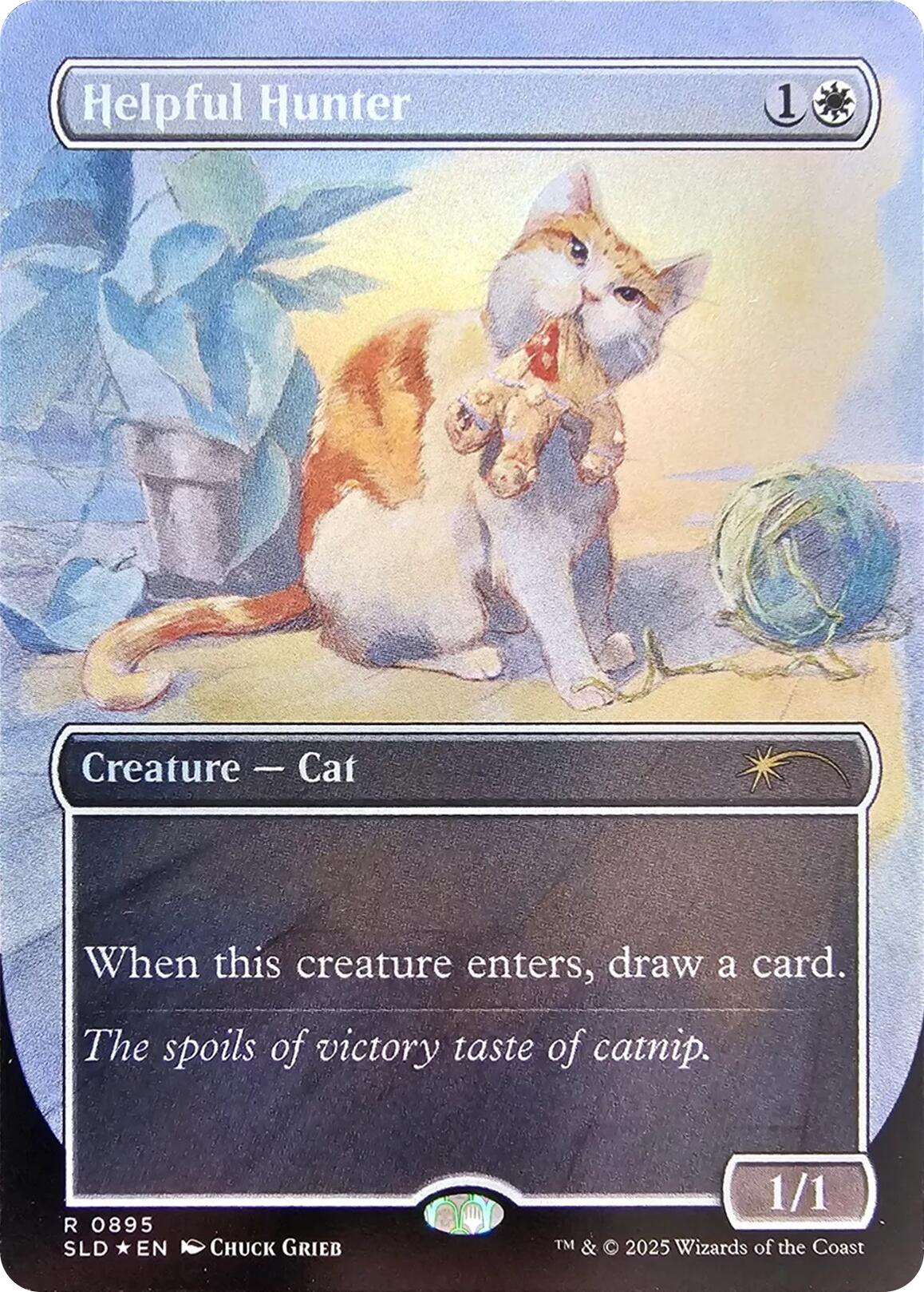 Helpful Hunter (0895) (Rainbow Foil) [SLD - 895]