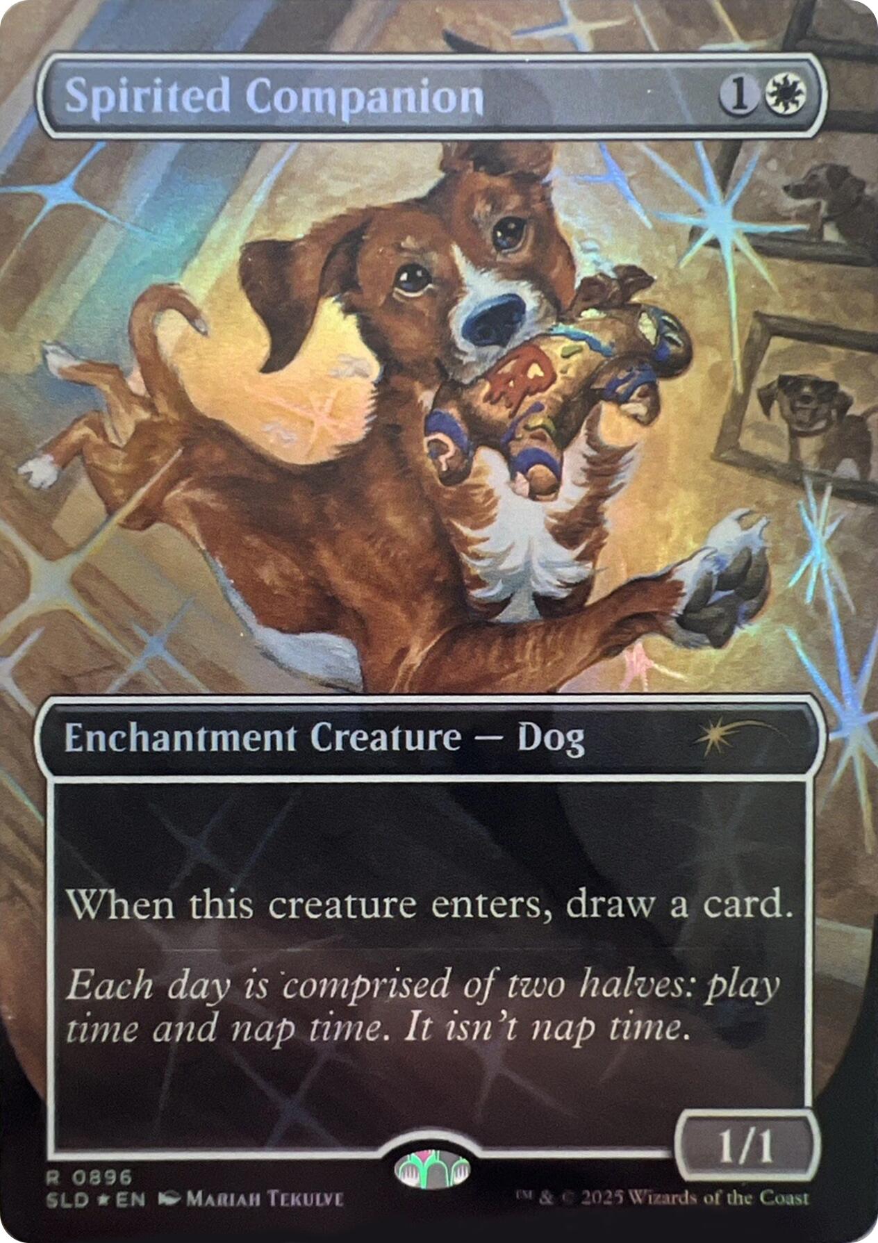 Spirited Companion (0896) (Rainbow Foil) [SLD - 896]