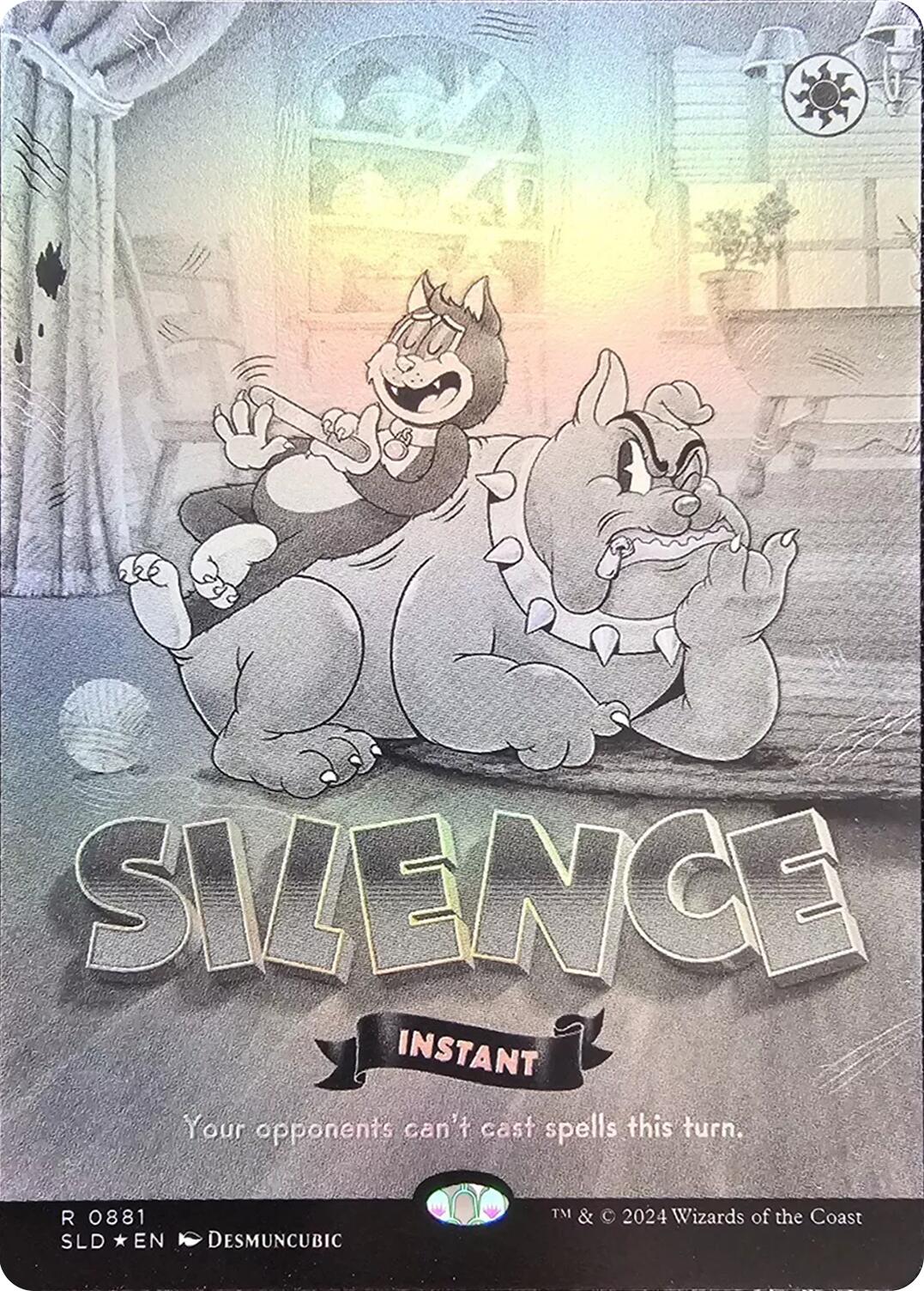 Silence (0881) (Black & White Foil) [SLD - 884]