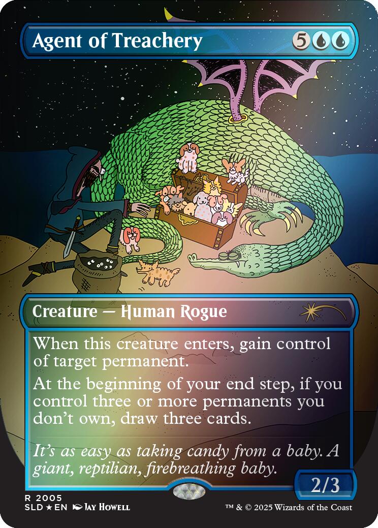 Agent of Treachery (Rainbow Foil) [SLD - 2005]