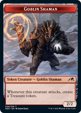 Goblin Shaman Token (Kamigawa: Neon Dynasty) Light Play