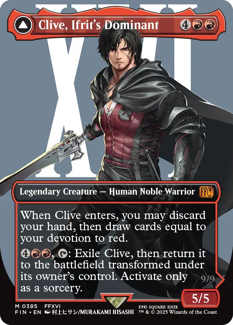 Clive, Ifrit's Dominant (Borderless) (0385) [FIN - 385]