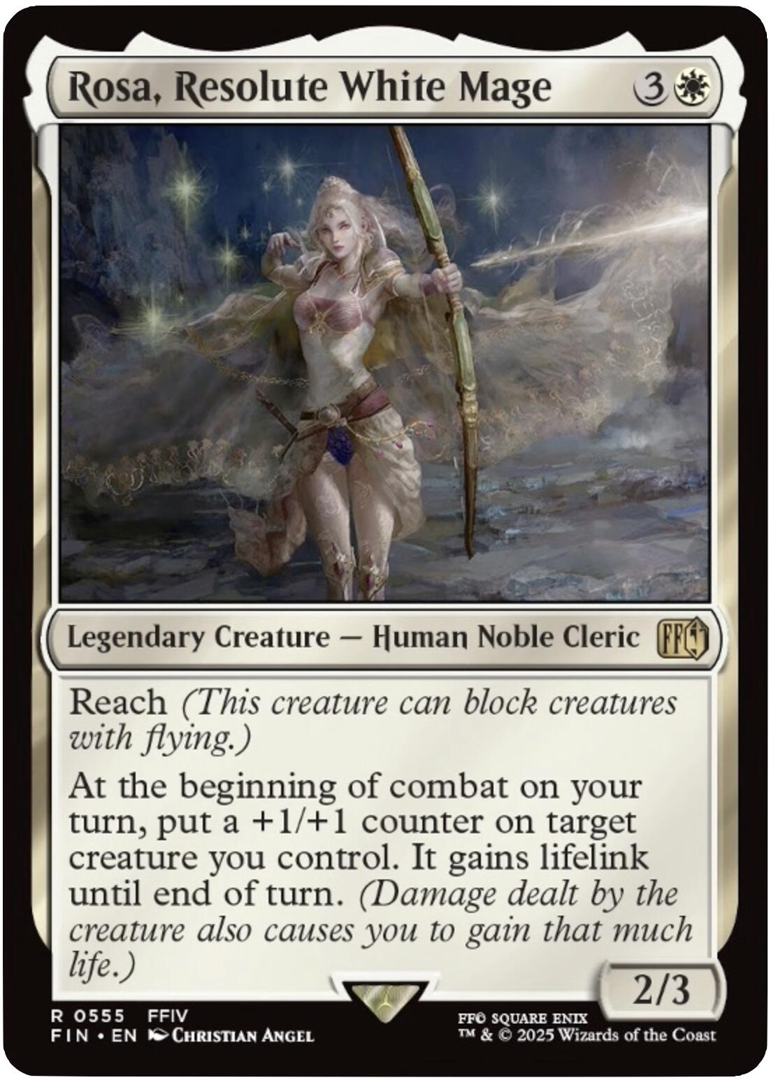 Rosa, Resolute White Mage