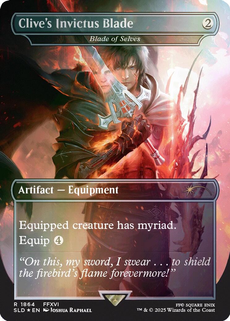 Clive's Invictus Blade - Blade of Selves (Rainbow Foil) [SLD - 1864]