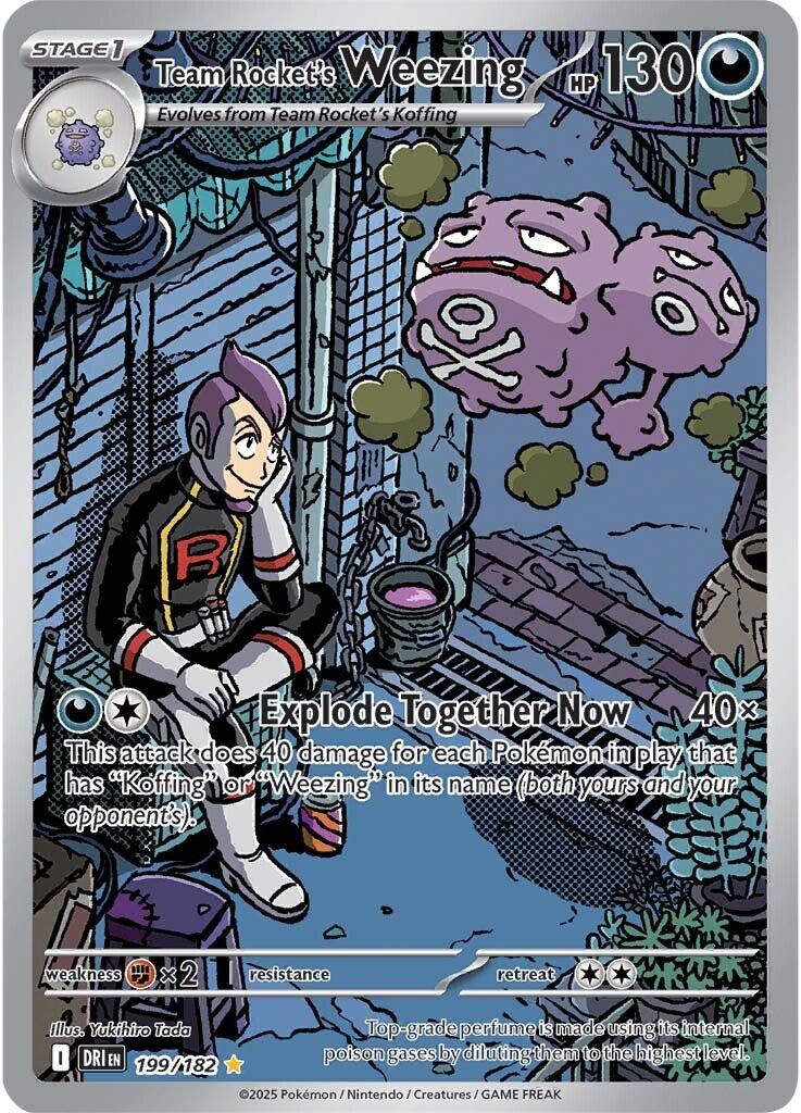 Team Rocket's Weezing - 199/182 [DRI - 199/182]