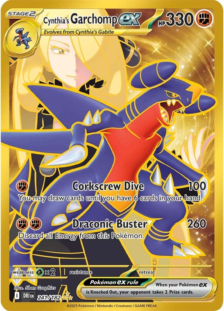 Cynthia's Garchomp ex - 241/182 [DRI - 241/182]