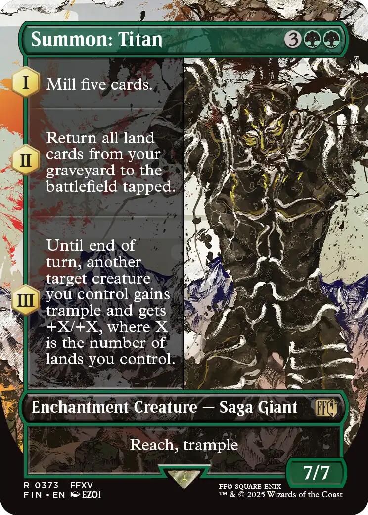 Summon: Titan (Borderless) [FIN - 373]
