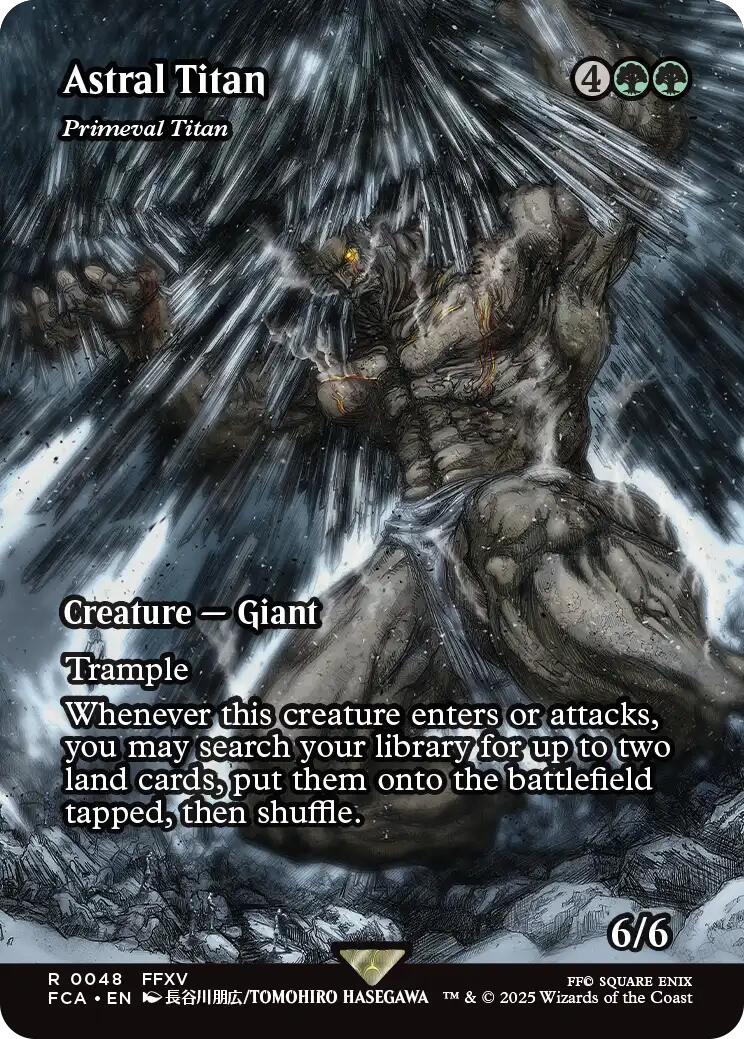 Astral Tiran - Primeval Titan (Showcase) [FCA - 48]