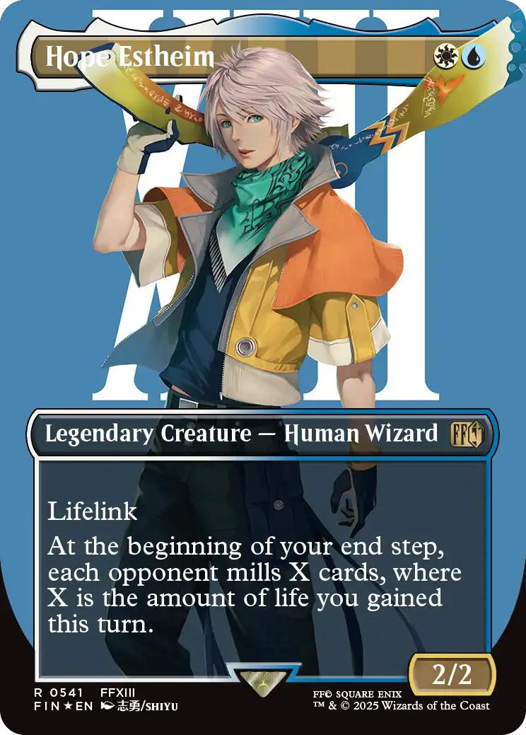 Hope Estheim (Borderless) (Surge Foil) [FIN - 541]