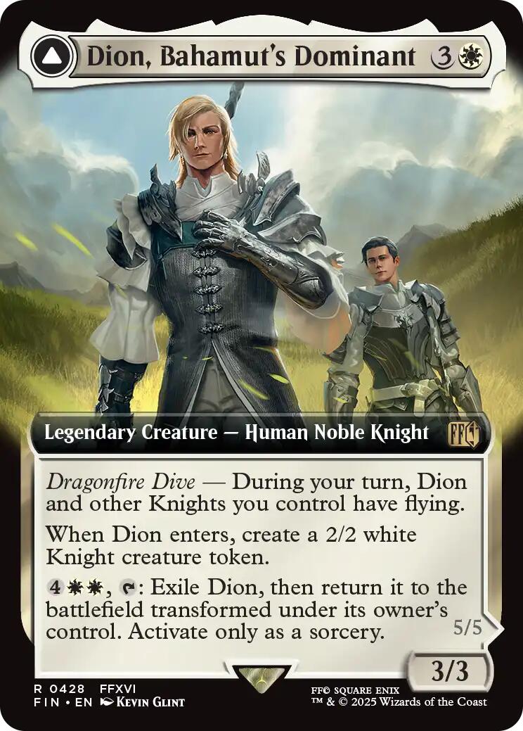 Dion, Bahamut's Dominant (Extended Art)