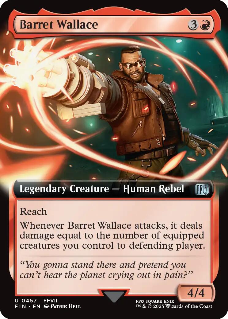 Barret Wallace (Extended Art) [FIN - 457]