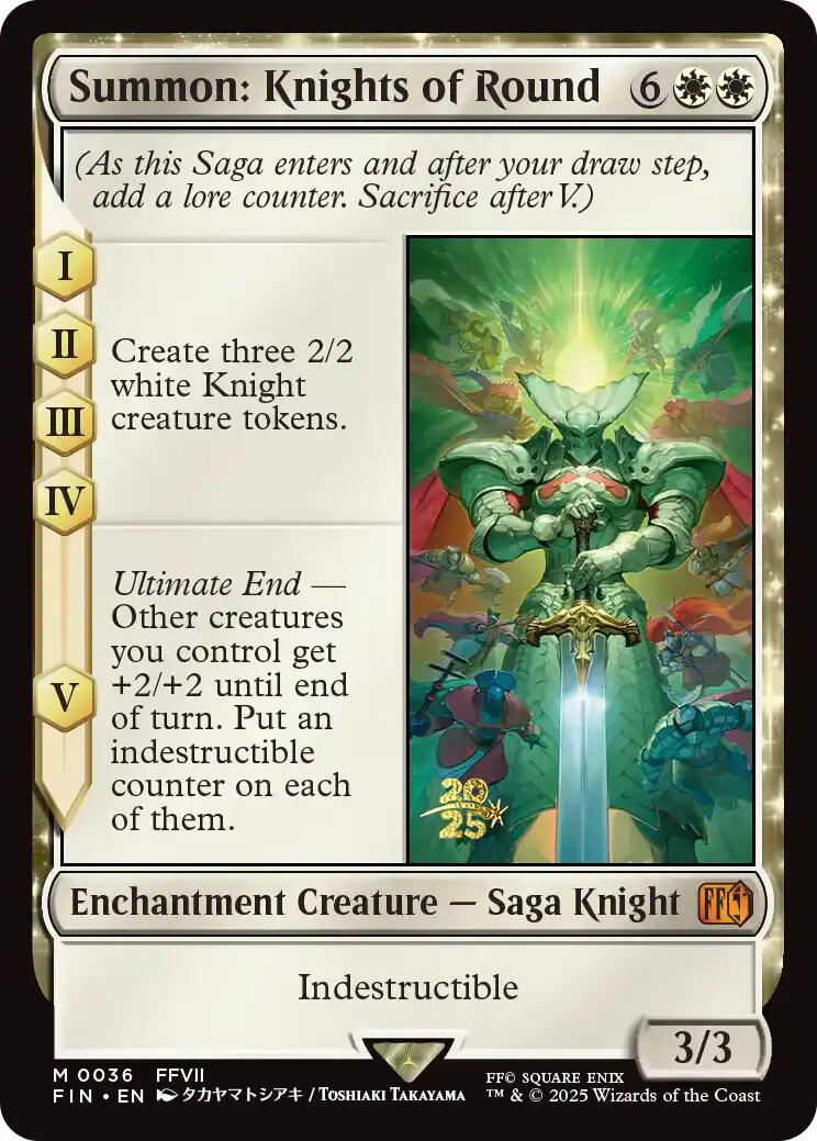Summon: Knights of Round [PRE - 36]