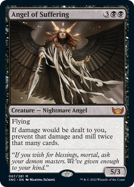 Angel of Suffering (Streets of New Capenna) Light Play Foil