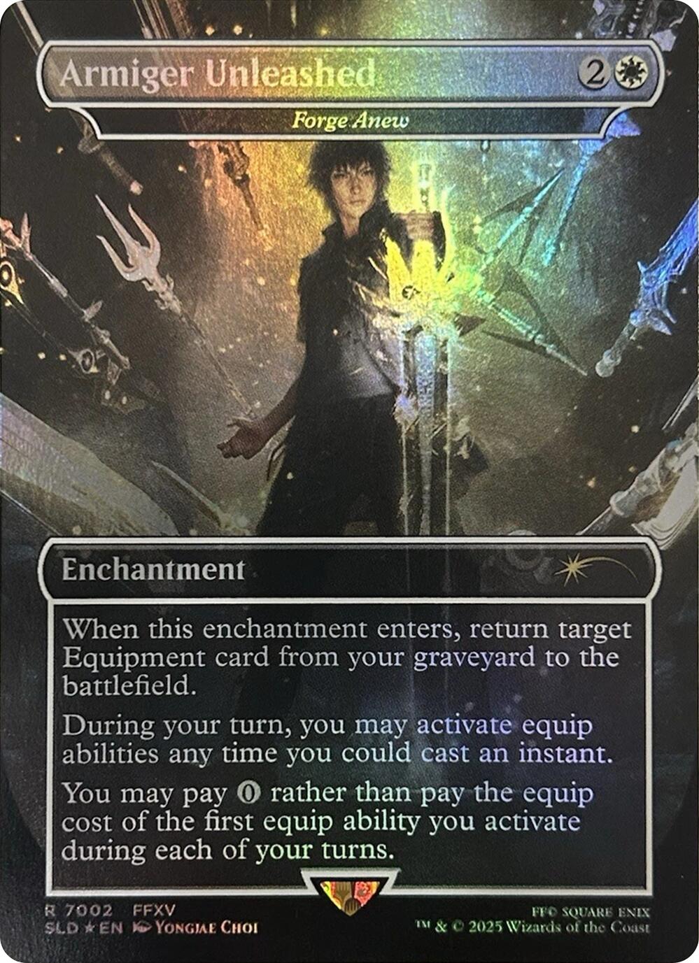 Armiger Unleashed - Forge Anew (Rainbow Foil) [SLD - 7002]