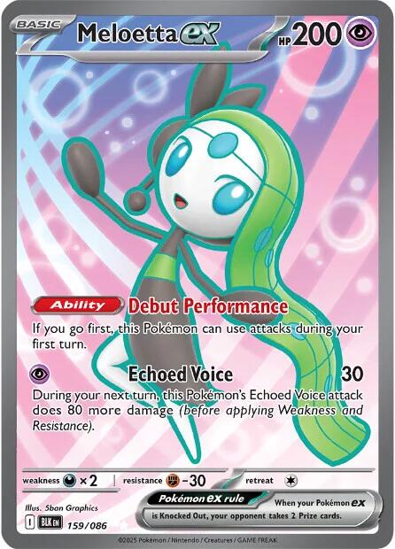 Meloetta ex - 159/086 [BLK - 159/086]