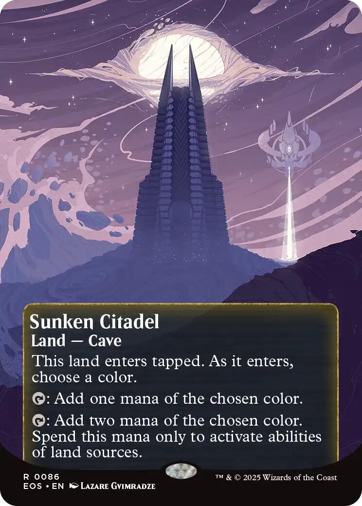 Sunken Citadel (0086) (Borderless) [EOS - 86]