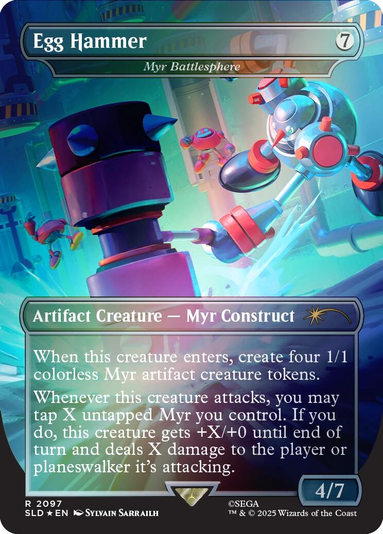 Egg Hammer - Myr Battlesphere (Rainbow Foil) [SLD - 2097]
