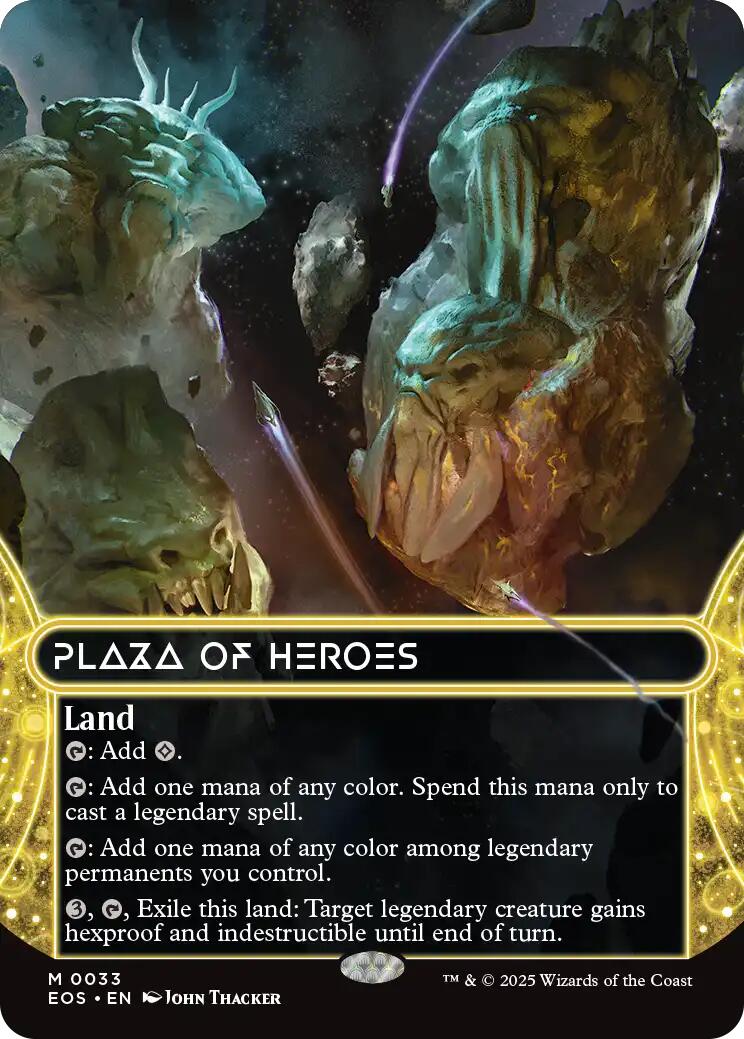 Plaza of Heroes (0033) (Borderless) [EOS - 33]