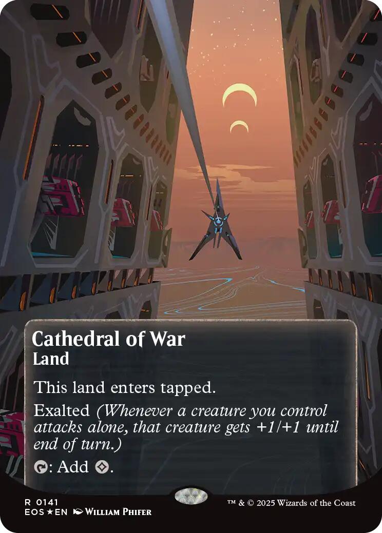 Wandering Fumarole (0135) (Borderless) (Galaxy Foil) [EOS - 135]