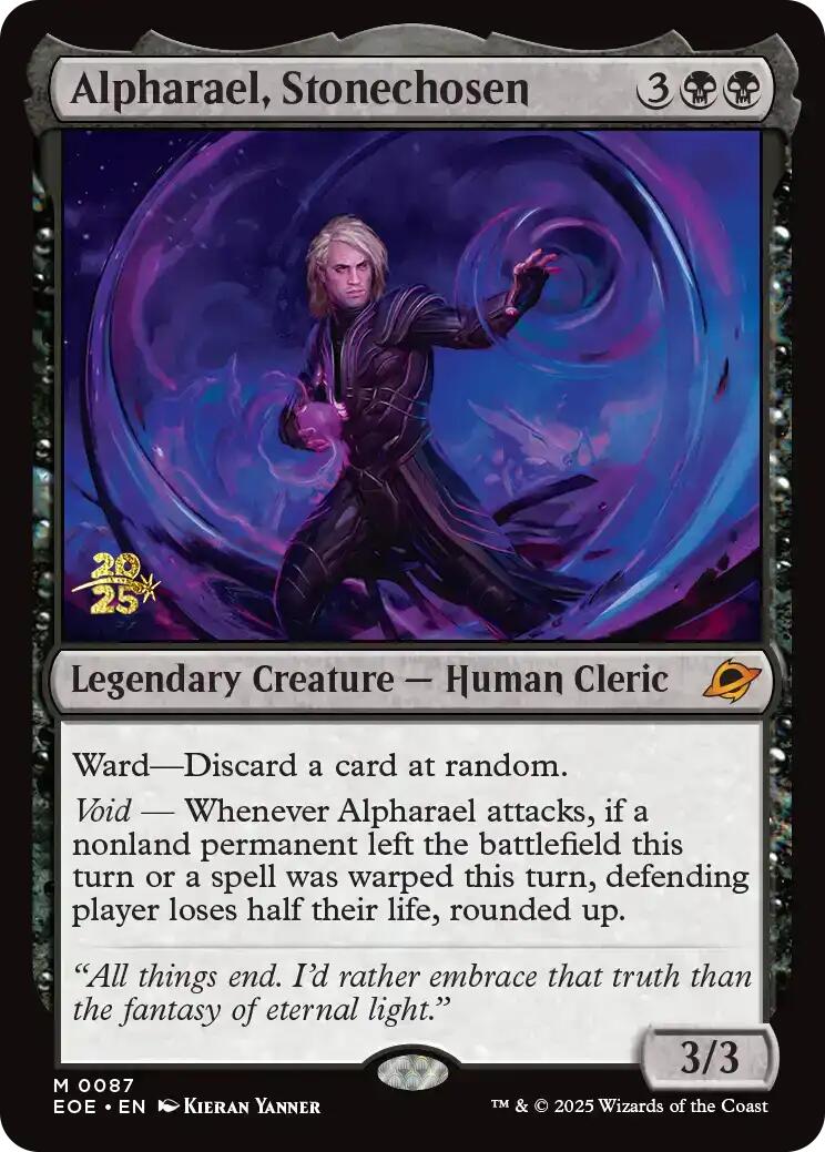 Alpharael, Stonechosen [PRE - 87]