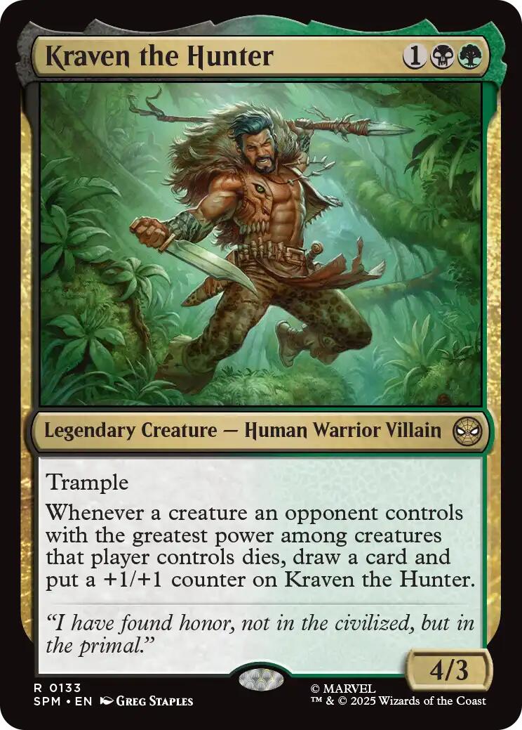 Kraven the Hunter [SPM - 133]