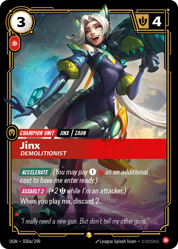 Jinx - Demolitionist (Alternate Art)