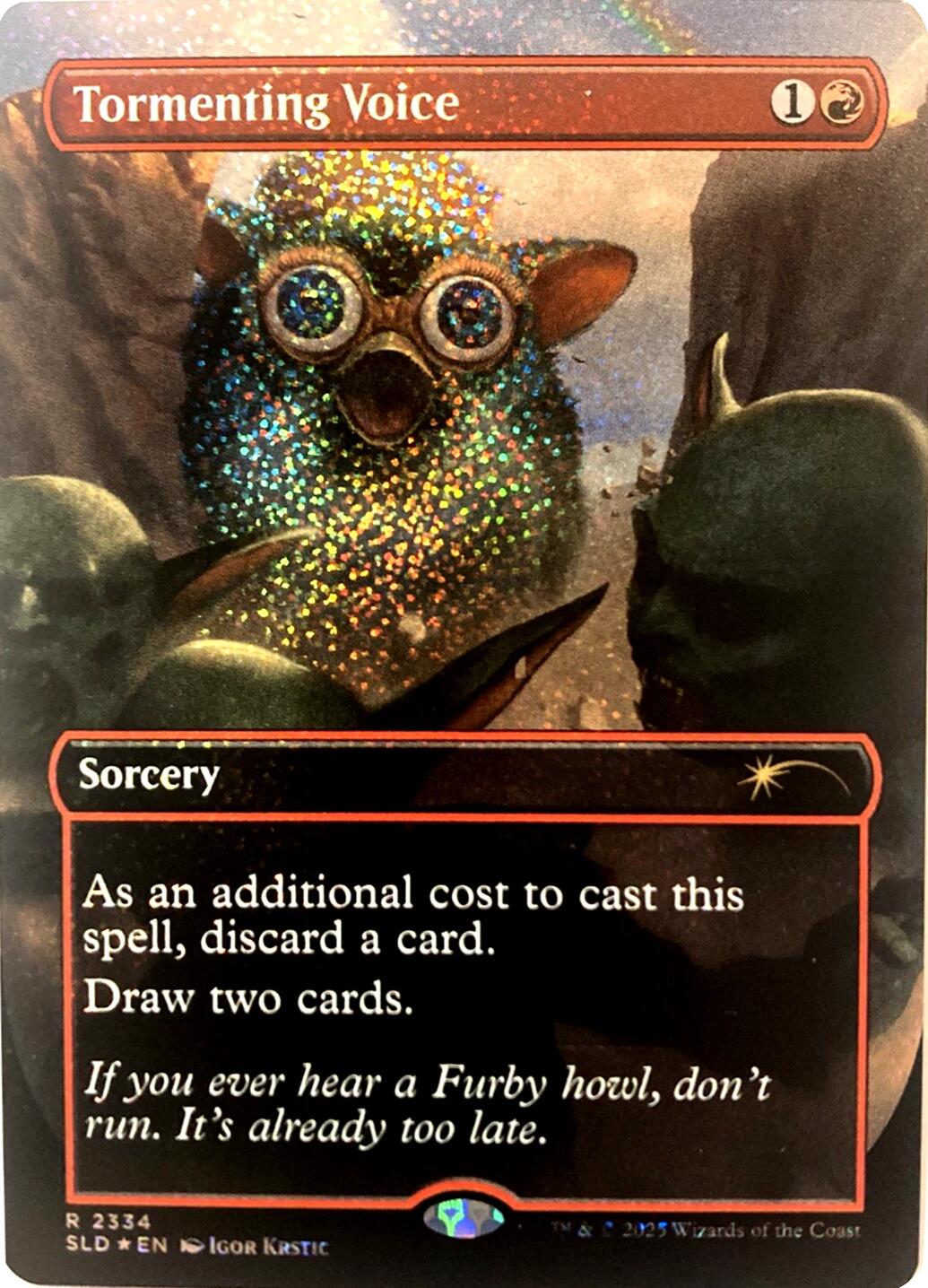 Tormenting Voice (Confetti Foil)