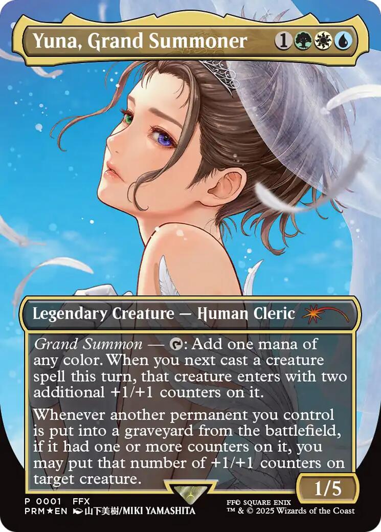 Yuna, Grand Summoner (Borderless)