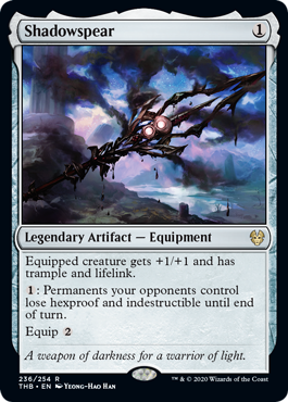 Shadowspear (Theros Beyond Death) Light Play Foil