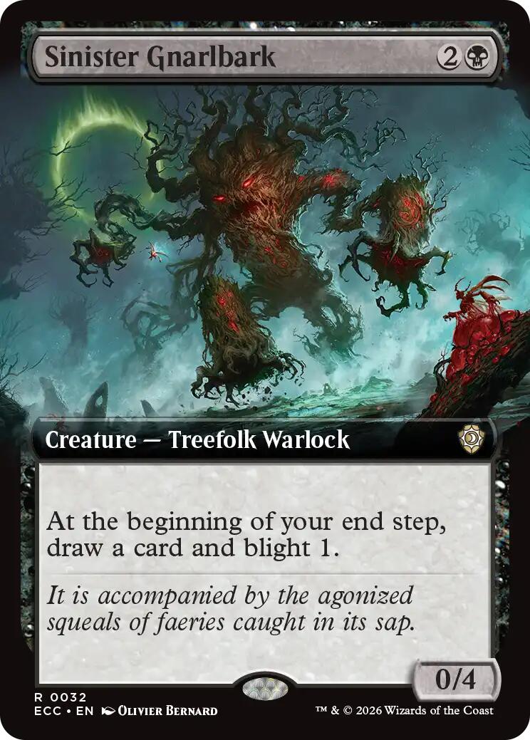 Sinister Gnarlbark (Extended Art)