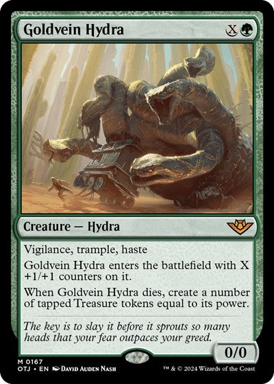 Goldvein Hydra (Outlaws of Thunder Junction) Light Play