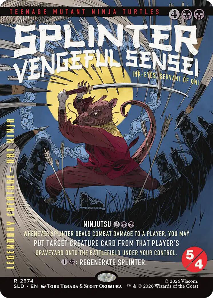 Splinter, Vengeful Sensei - Ink-Eyes, Servant of Oni
