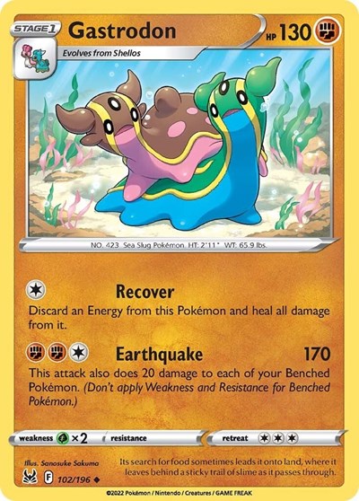 Gastrodon (SWSH11: Lost Origin) Light Play