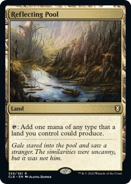 Reflecting Pool (Commander Legends: Battle for Baldur's Gate) Light Play Foil