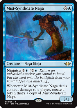 Mist-Syndicate Naga (Modern Horizons) Light Play Foil