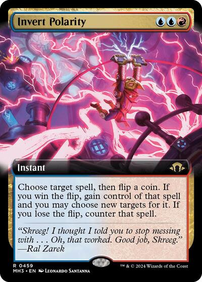 Invert Polarity (Extended Art) (Modern Horizons 3) Light Play Foil