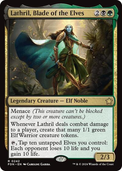 Lathril, Blade of the Elves (Foundations) Light Play