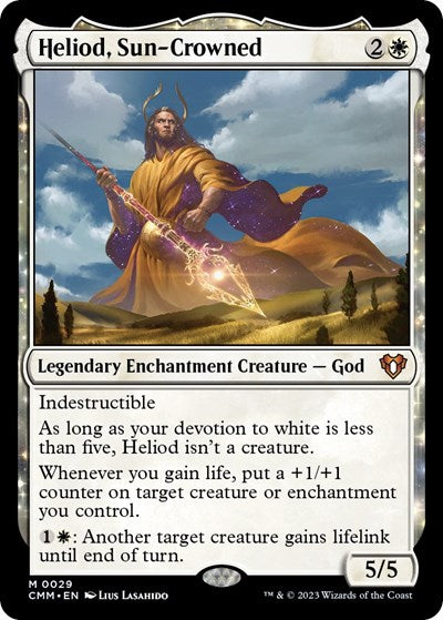 Heliod, Sun-Crowned (Commander Masters) Light Play