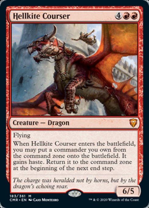 Hellkite Courser (Commander Legends) Light Play