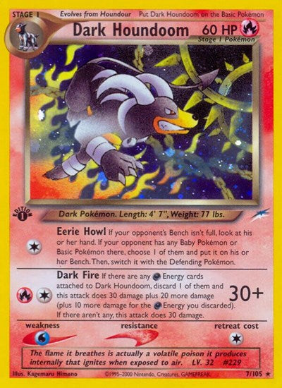 Dark Houndoom (Neo Destiny) Heavy Play Holofoil Unlimited