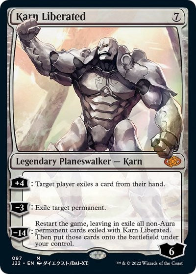 Karn Liberated (Jumpstart 2022) Light Play