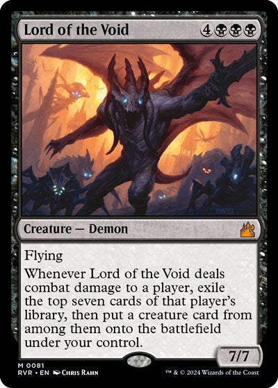 Lord of the Void (Ravnica Remastered) Light Play Foil