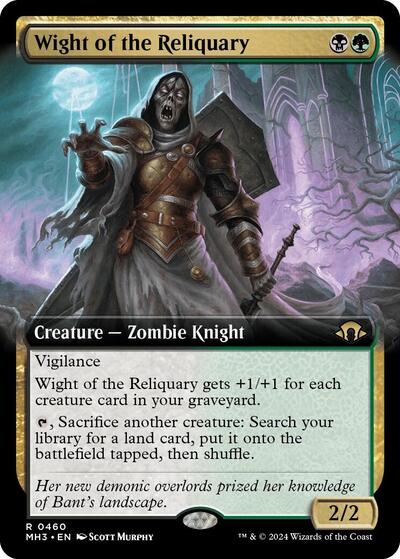 Wight of the Reliquary (Extended Art) (Modern Horizons 3) Light Play