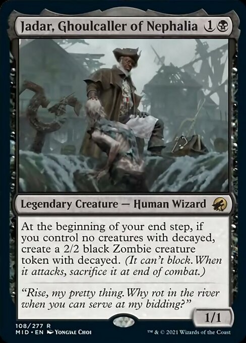 Jadar, Ghoulcaller of Nephalia (Innistrad: Midnight Hunt) Light Play