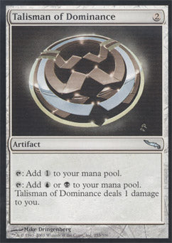 Talisman of Dominance (Mirrodin) Light Play Foil