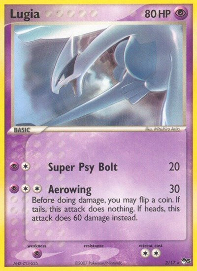 Lugia (POP Series 5) Light Play Holofoil