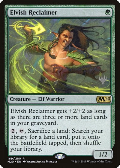 Elvish Reclaimer (Promo Pack: Core Set 2020) Light Play